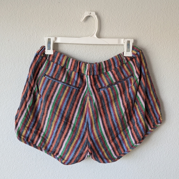 Madewell Striped Multi Colored Shorts - Picture 5 of 5